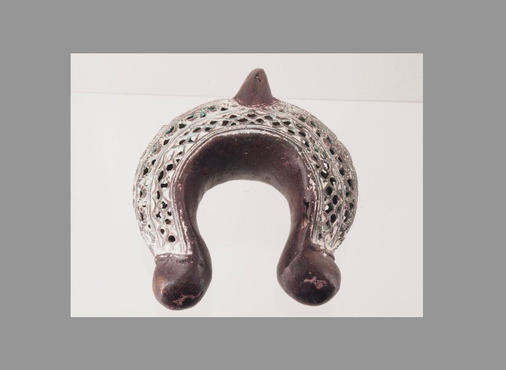 467 gram Bronzen armband Kapsiki Kameroen(170305-11), Antiek en Kunst, Sieraad, 13 cm, Afrika, Handgemaakt