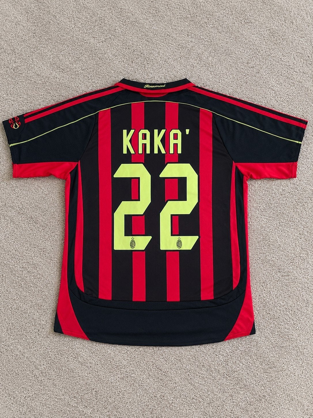 AC Milan Kaká #22 shirt – maat M, Maat 48/50 (M), Zwart, Nieuw, Ophalen of Verzenden