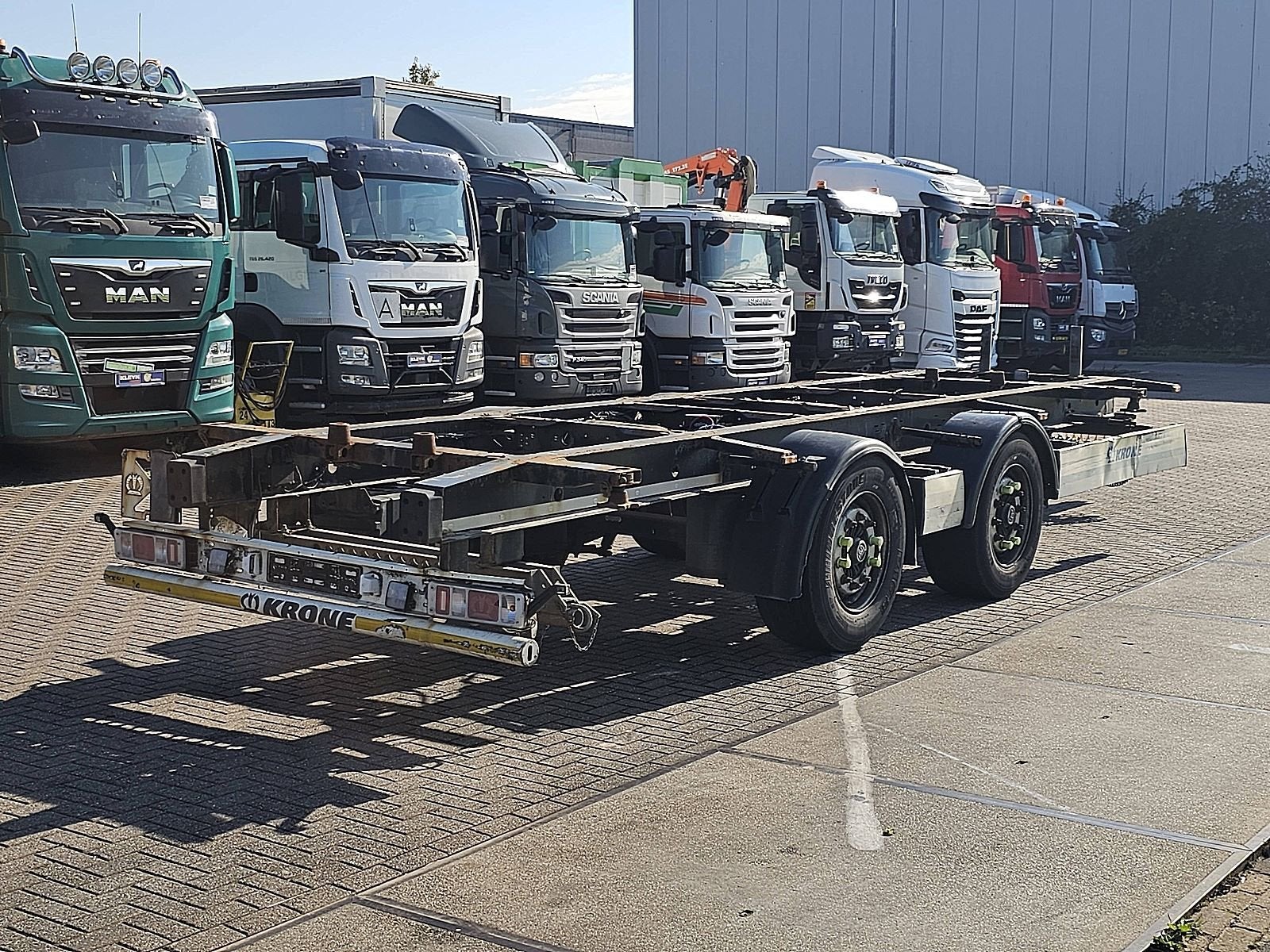 KRONE DC wechselaufbau tandem, Overige kleuren, Bedrijf, Aanhangers en Opleggers, Te koop