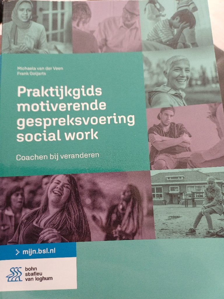 Praktijkgids motiverende gespreksvoering social work, Boeken, Verzenden, Diverse auteurs, HBO, Zo goed als nieuw