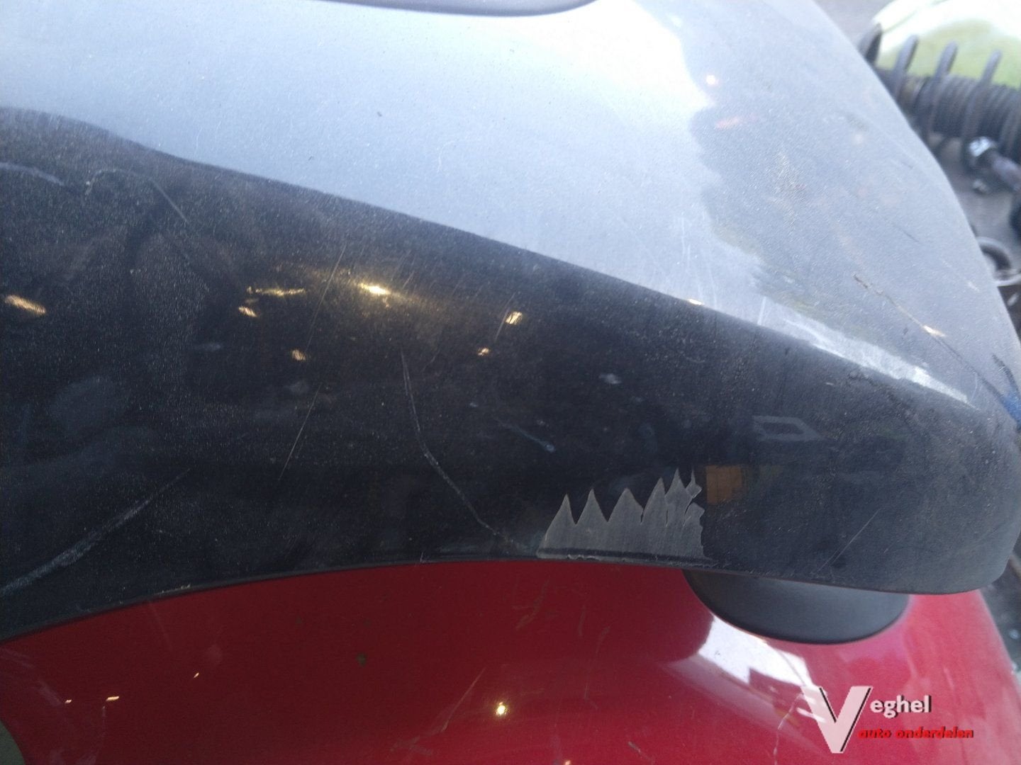 Peugeot 107 2009 achterbumper zwart, Auto-onderdelen, Ophalen, Gebruikt, -, -