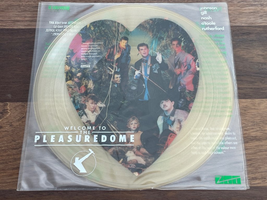 Vinyl 2LP Frankie Goes To Hollywood Welcome To PICTURE DISC, Cd's en Dvd's, Vinyl | Pop, Picture disc, Gebruikt, Pop, Ophalen of Verzenden