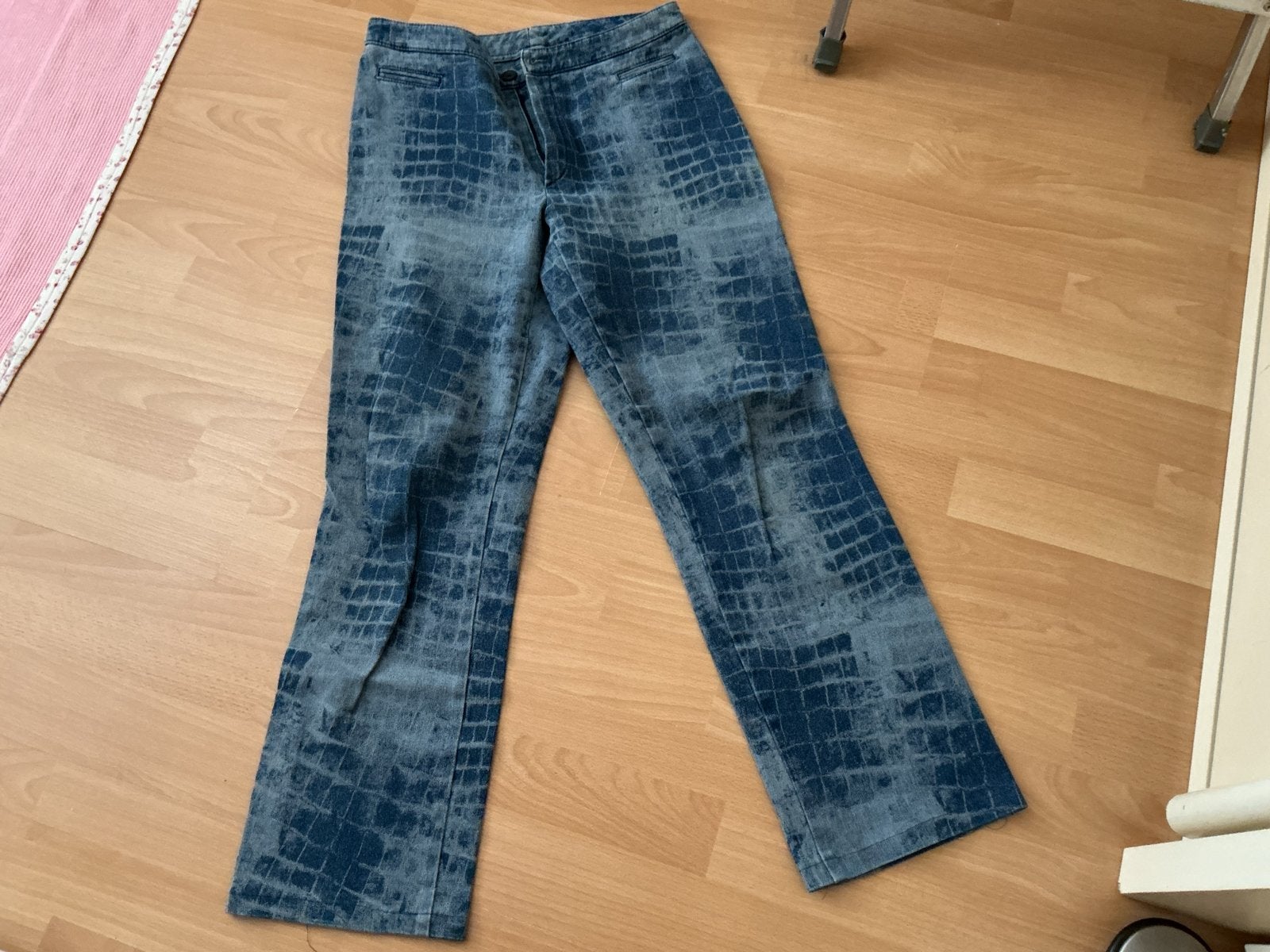 Rosner Broek Maat 40 - Trendy Blauwe Broek, Kleding | Dames, Broeken en Pantalons, Ophalen of Verzenden, Gedragen, Maat 38/40 (M)