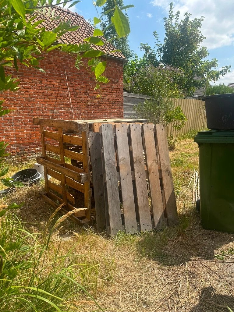 Pallets, Ophalen, Gebruikt, Hout