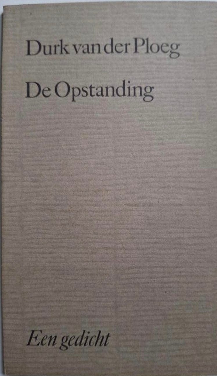 Durk van der Ploeg - De Opstanding, Ophalen of Verzenden, Gelezen, Durk van der Ploeg, Eén auteur