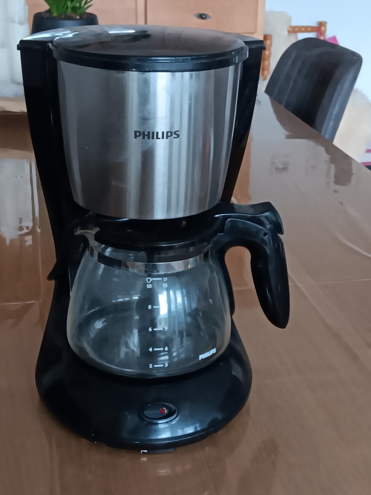 Philips Koffiezetapparaat - 10 mokken / 15 kopjes, Witgoed en Apparatuur, Gebruikt, 10 kopjes of meer, Koffiemachine, Gemalen koffie