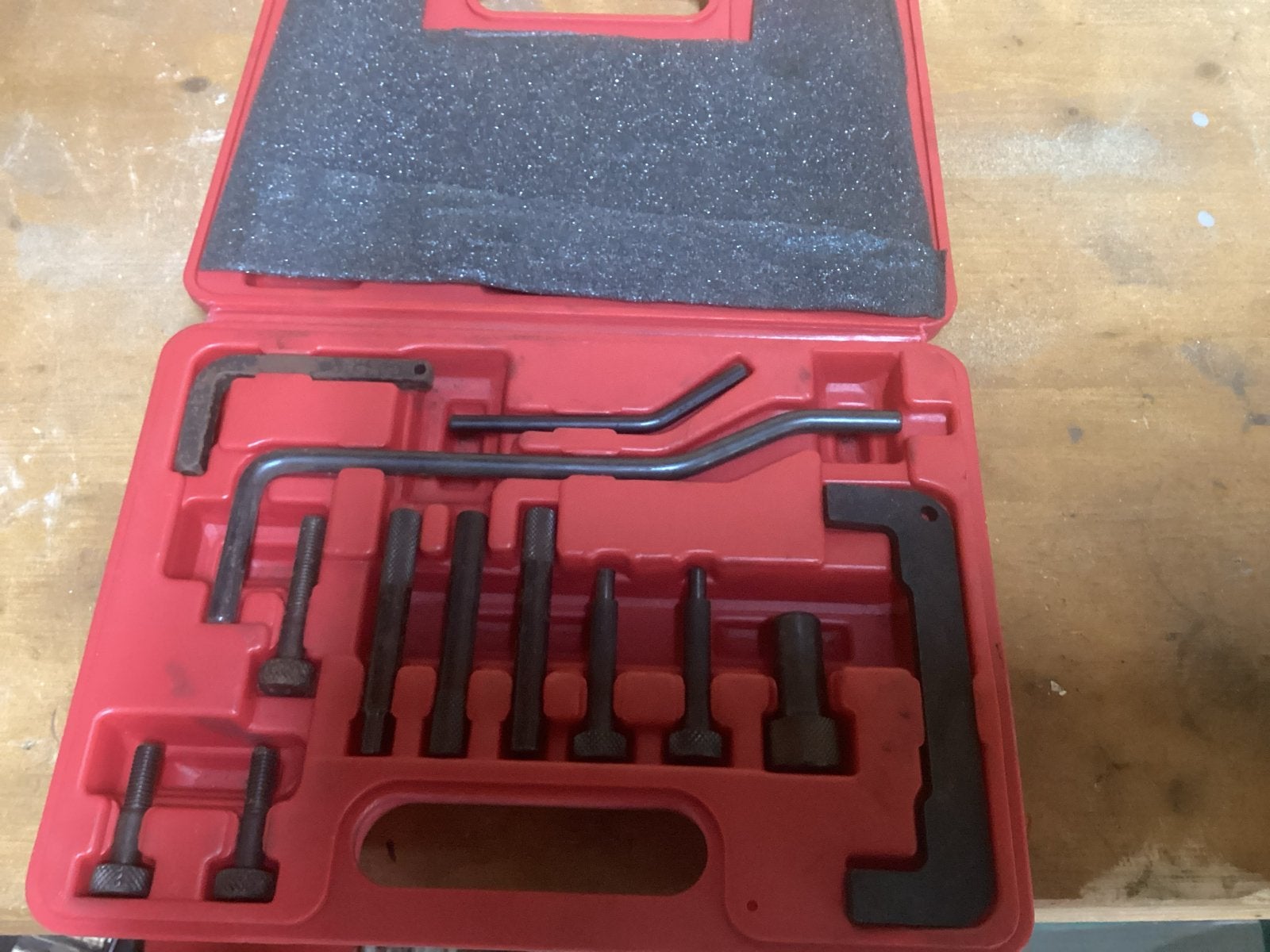 Distributieketting gereedschap set, Auto diversen, Autogereedschap, Ophalen of Verzenden, Gebruikt