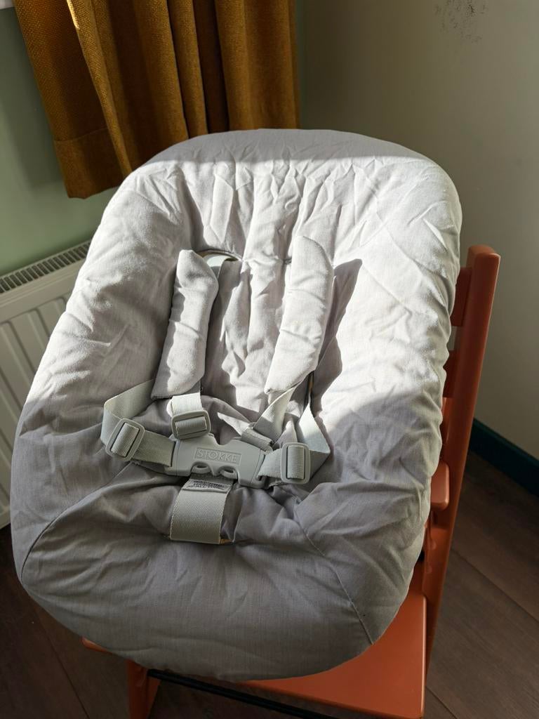 Newbornset for Tripp Trapp kinderstoel, Ophalen of Verzenden, Zo goed als nieuw, Meegroeistoel