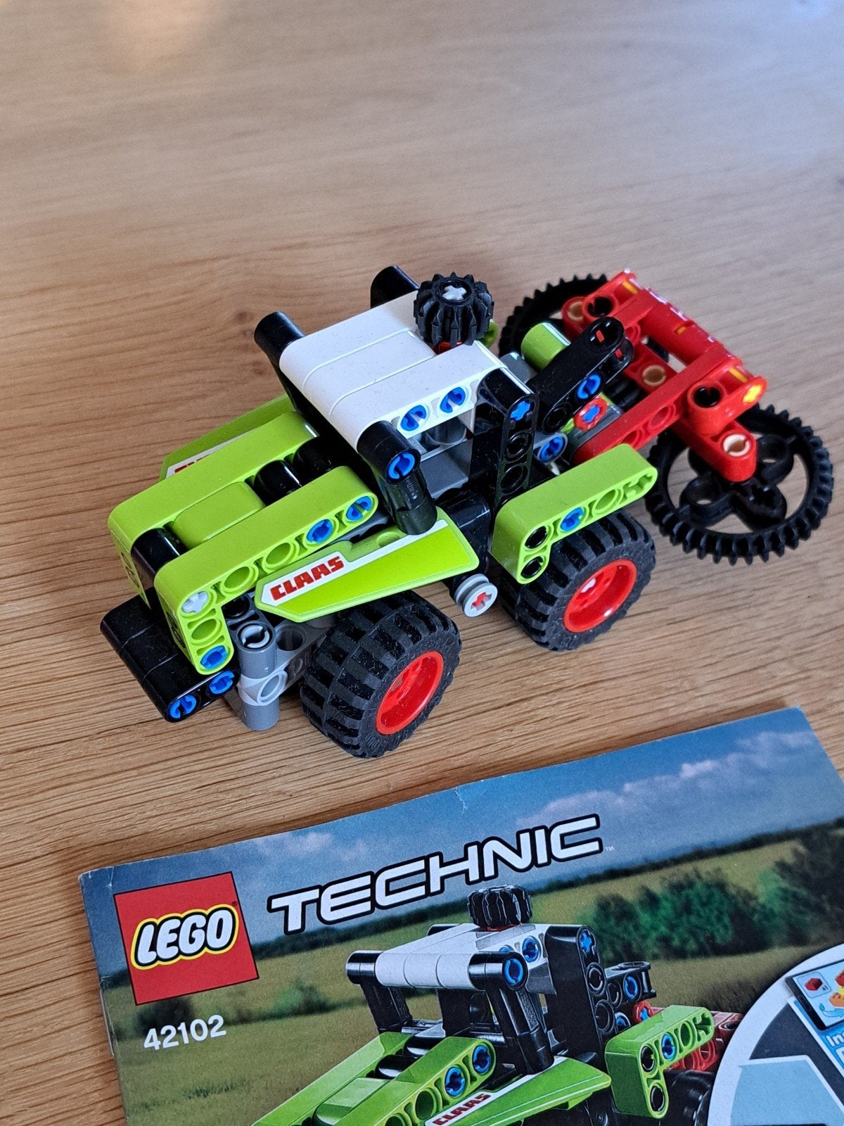 LEGO Technic 42102 Claas Xerion Tractor, Ophalen of Verzenden, Zo goed als nieuw