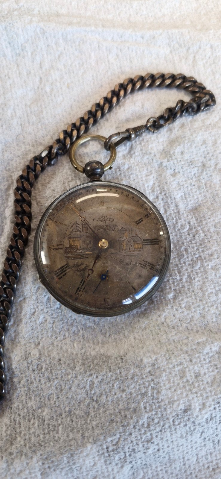 Zakhorloge rubis, Ophalen, Overige merken, Met ketting