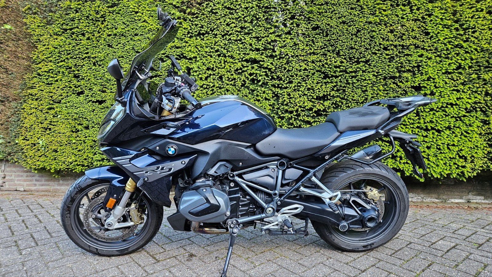 BMW R 1250 RS Exclusive + zijkoffers 1e eig. Dealer onderh., Motoren, 2 cilinders, Occasion, Motorrijbewijs A, Particulier