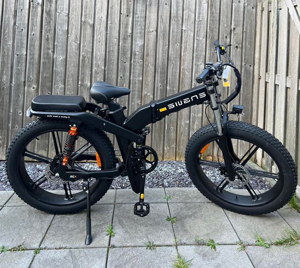 X26 Engwe | dubbele accu | opvouwbaar, Overige merken, 20 inch of meer, Heren, Versnellingen
