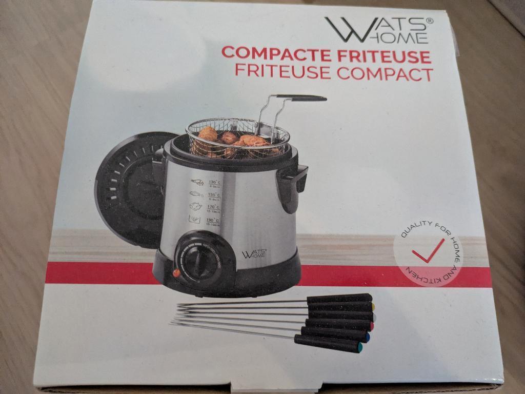 Watson compacte friteuse, Witgoed en Apparatuur, Ophalen, Nieuw