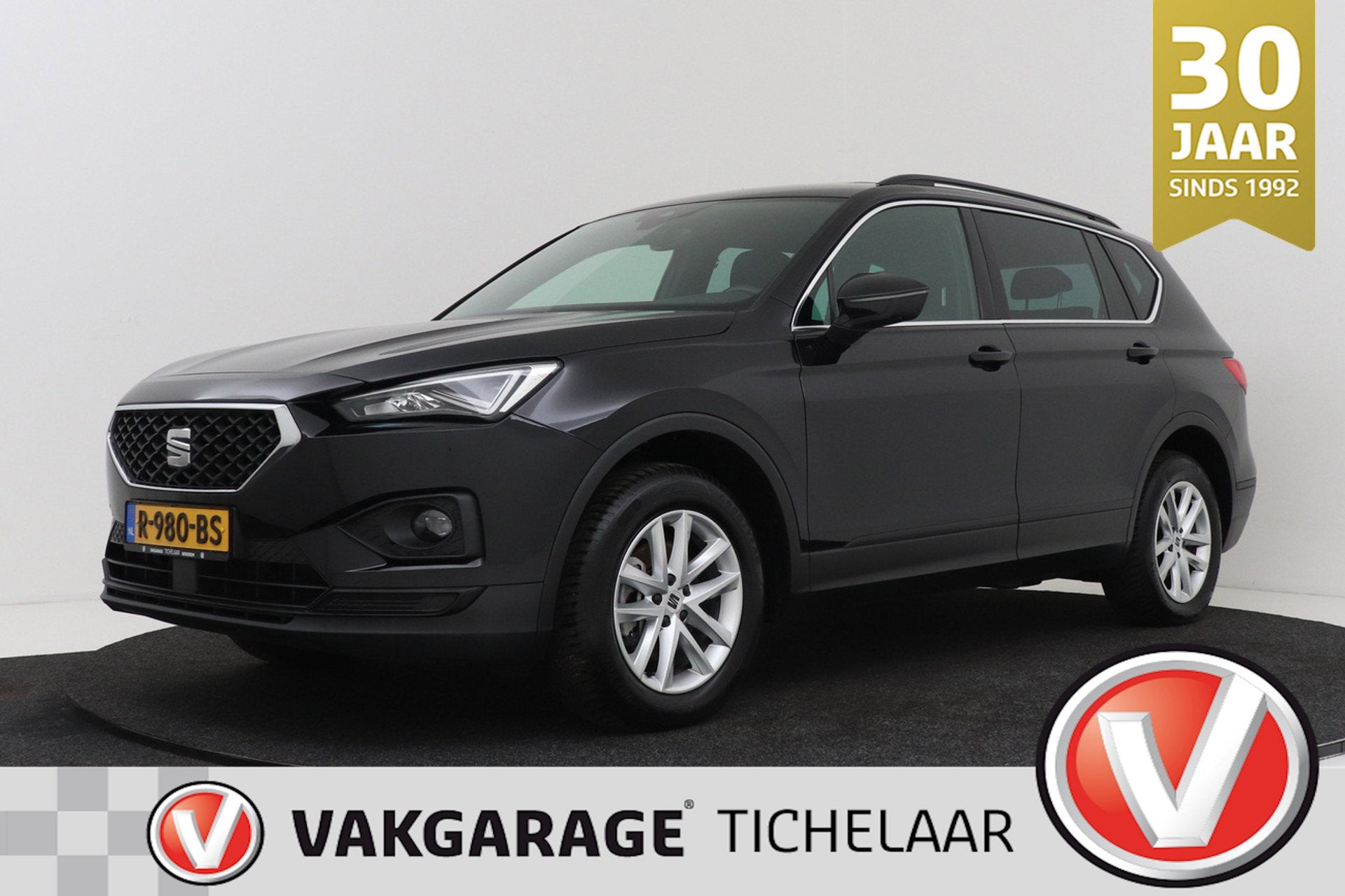 Seat Tarraco 1.5 TSI Style Business Intense 7p. | Org NL | C, Auto's, Seat, Stof, 4 cilinders, 150 pk, 7 stoelen