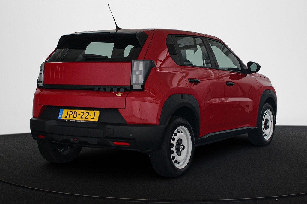 Fiat Grande Panda RED 11kW 44 kWh 2+6 Jaar Garantie Apple Ca, Auto's, Stof, Gebruikt, Panda, Origineel Nederlands