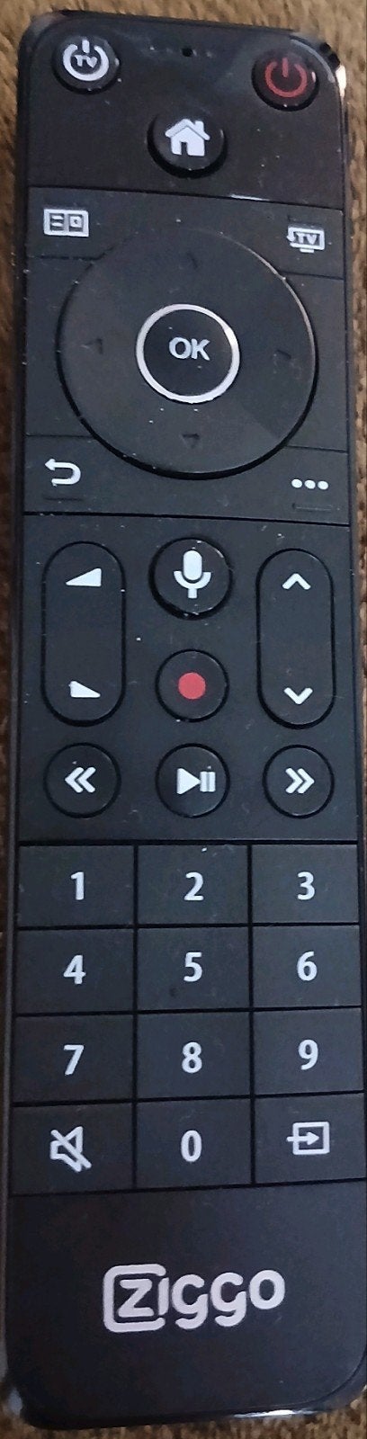 Ziggo Afstandsbediening - Zo goed als nieuw, Ophalen of Verzenden, Zo goed als nieuw, Origineel, Mediaspeler