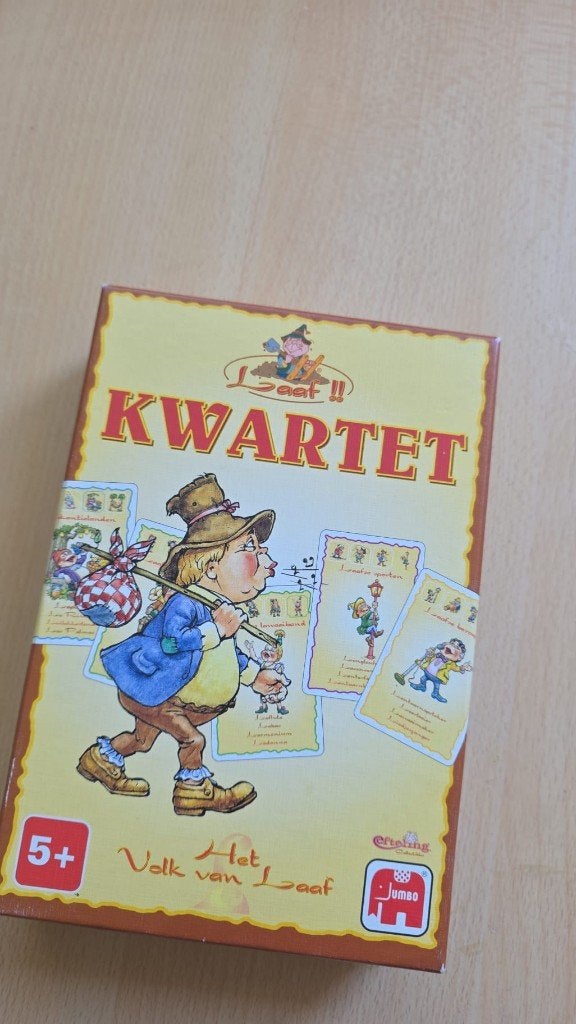 Efteling lAAF !! kwartet spel, Ophalen of Verzenden, Zo goed als nieuw, Overige typen