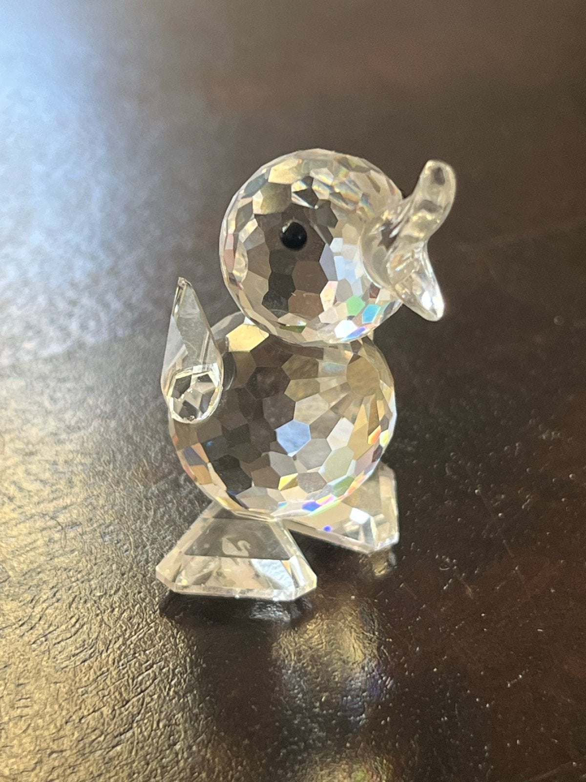Swarovski Kristallen Eendje - Zo goed als nieuw, Verzamelen, Ophalen of Verzenden, Zo goed als nieuw, Figuurtje