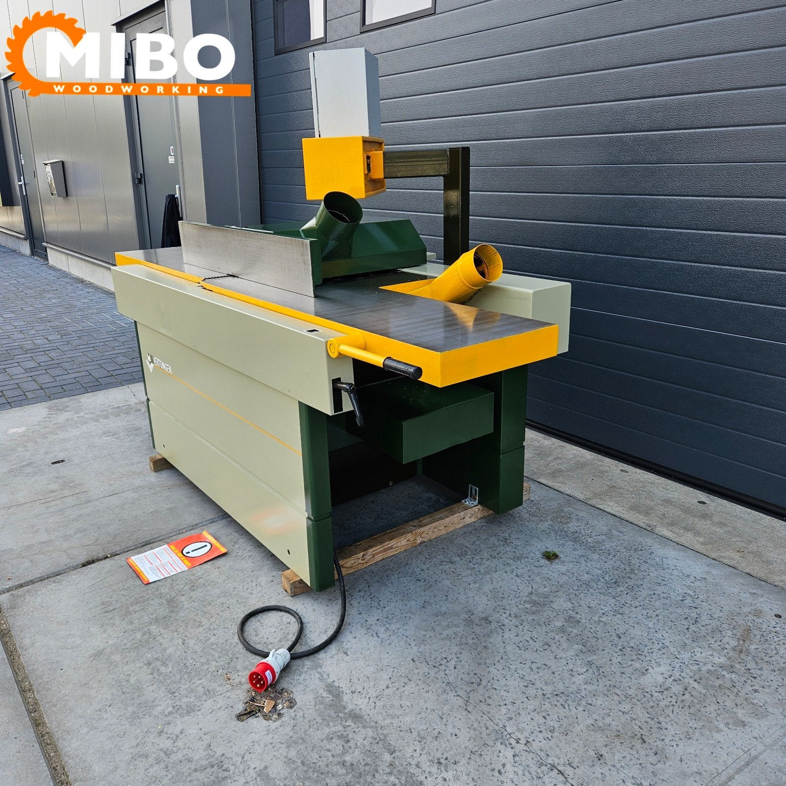 Vertongen schaafbank Vlakenvandiktebank 630mm *** cnc, Ophalen of Verzenden, Zo goed als nieuw, Elektrisch
