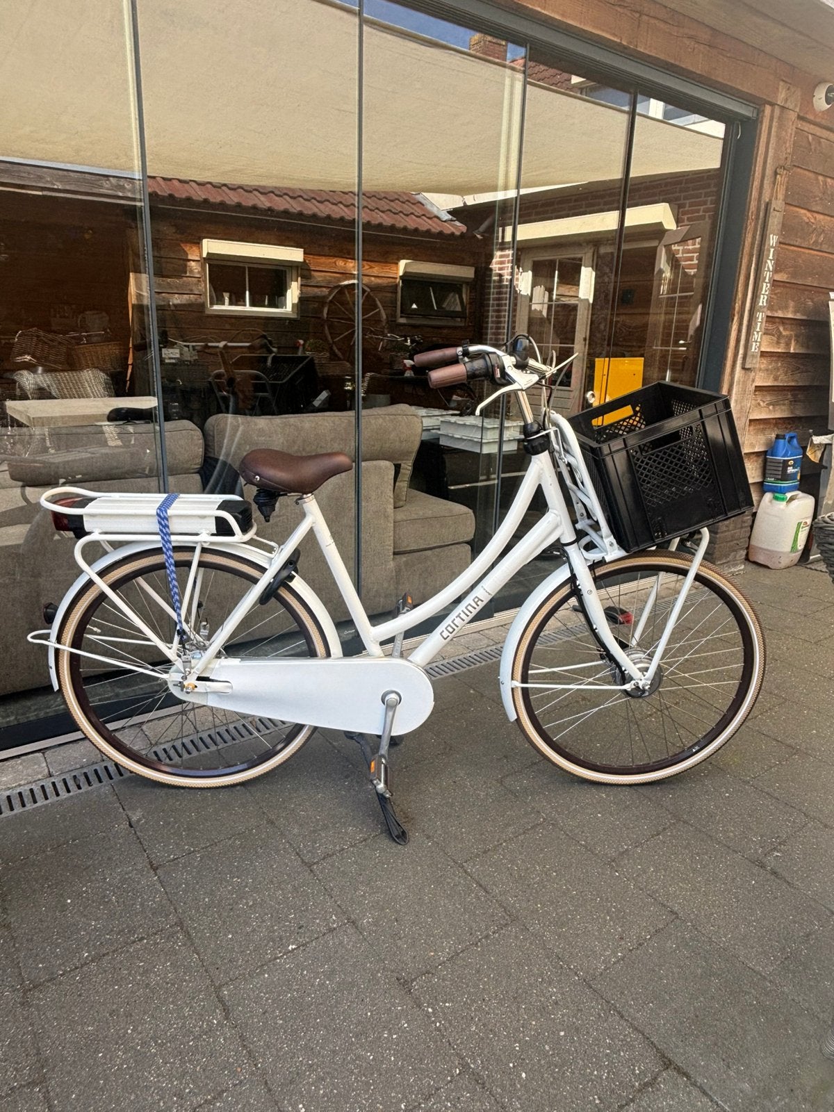 prachtige cortina u4 elektrische fiets 3261 km 500 wh accu, 55 tot 59 cm, Ophalen, Zo goed als nieuw, Cortina