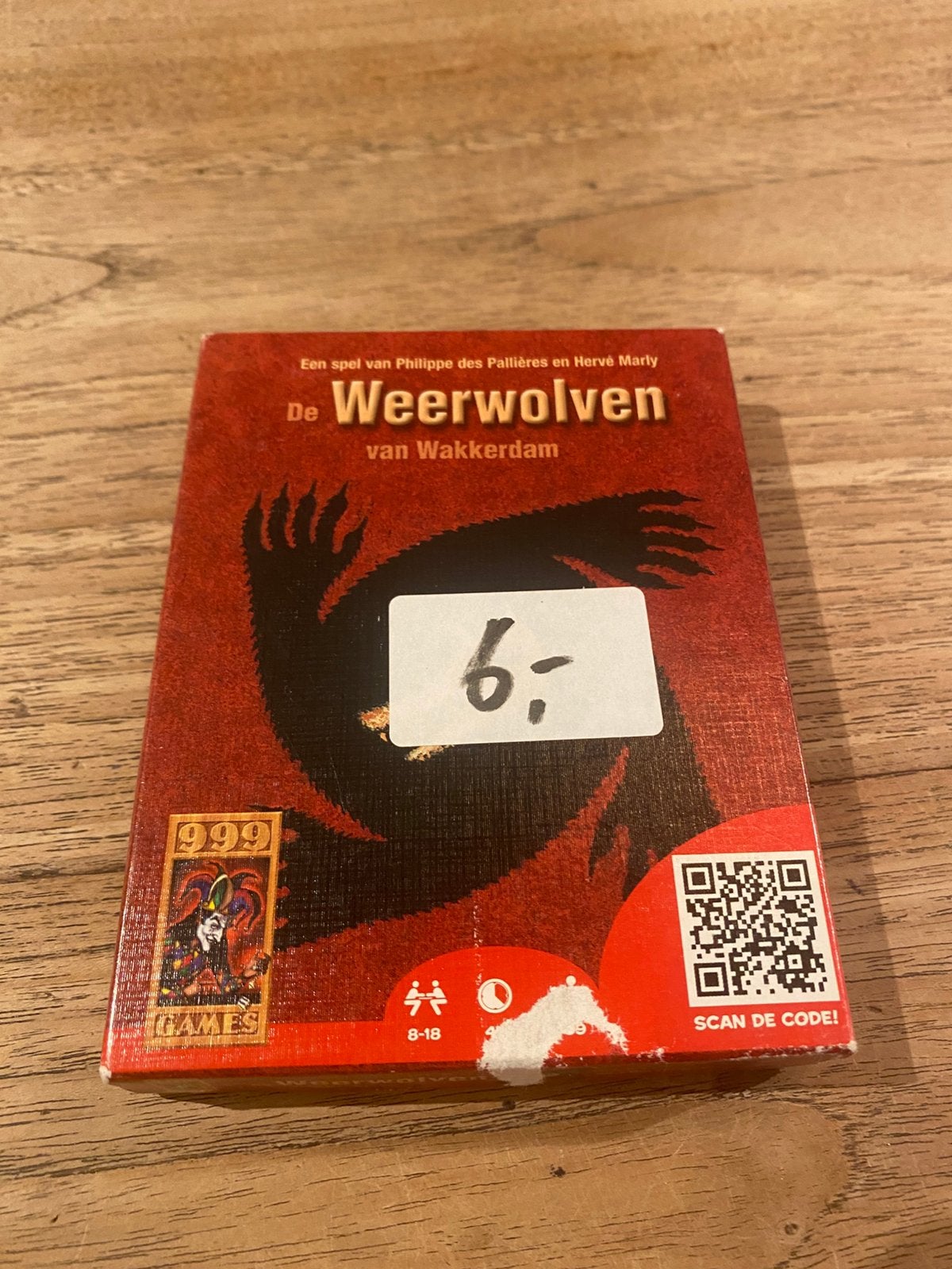 999 games De Weerwolven van Wakkerdam, zgan, Ophalen of Verzenden, Zo goed als nieuw