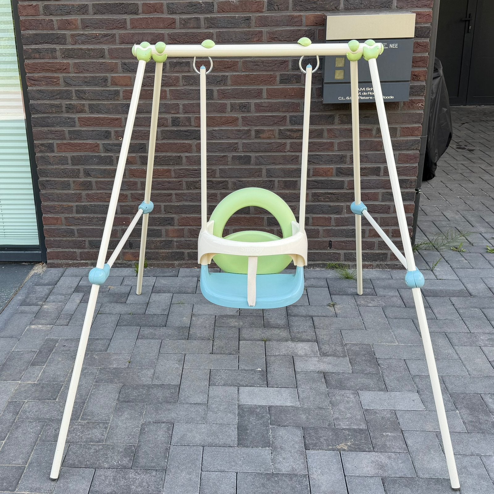 Smoby babyschommel, Ophalen, Zo goed als nieuw, Schommel