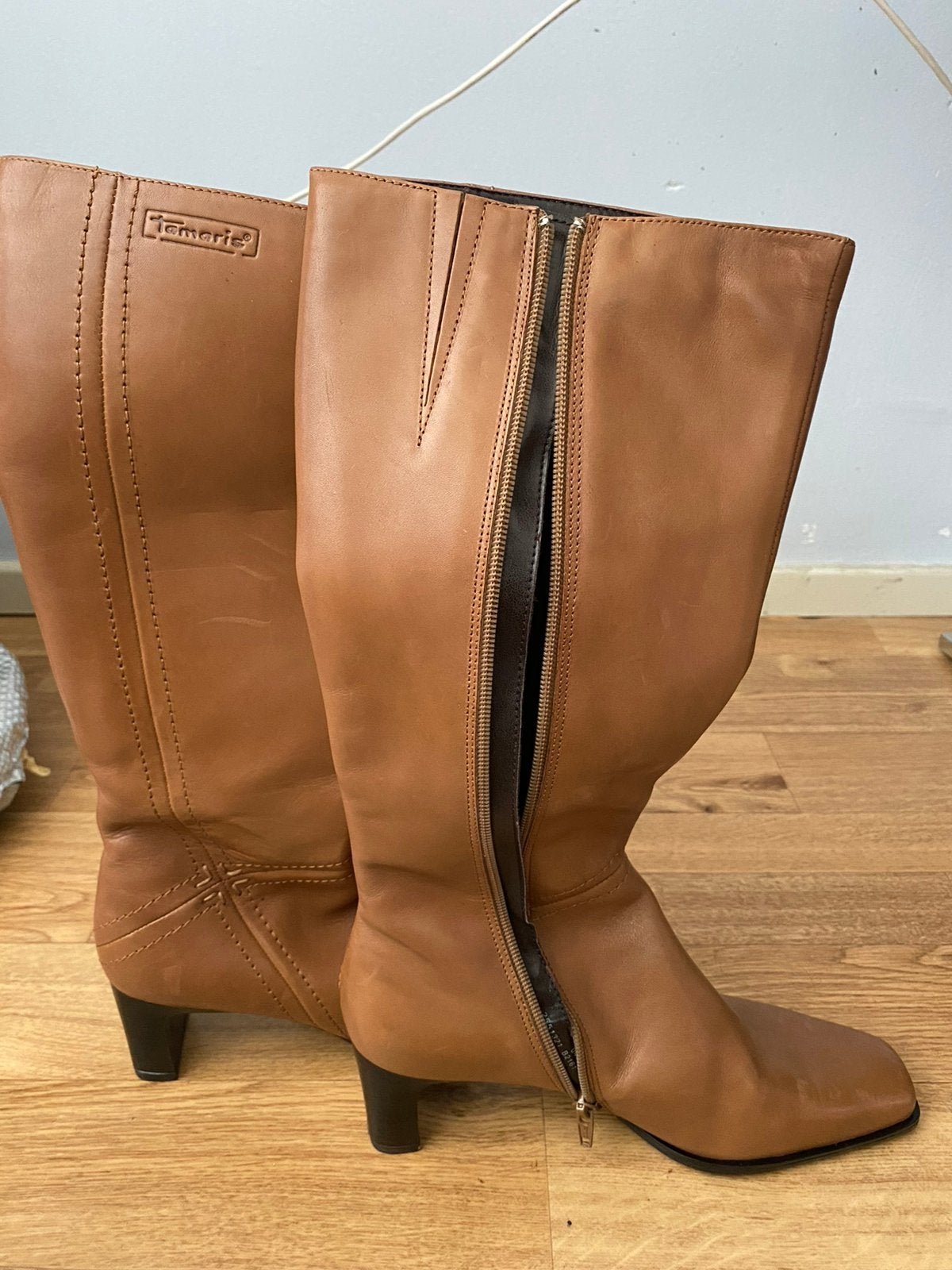 Dames schoenen Laarsje, Hoge laarzen, Bruin, Nieuw, Ophalen of Verzenden