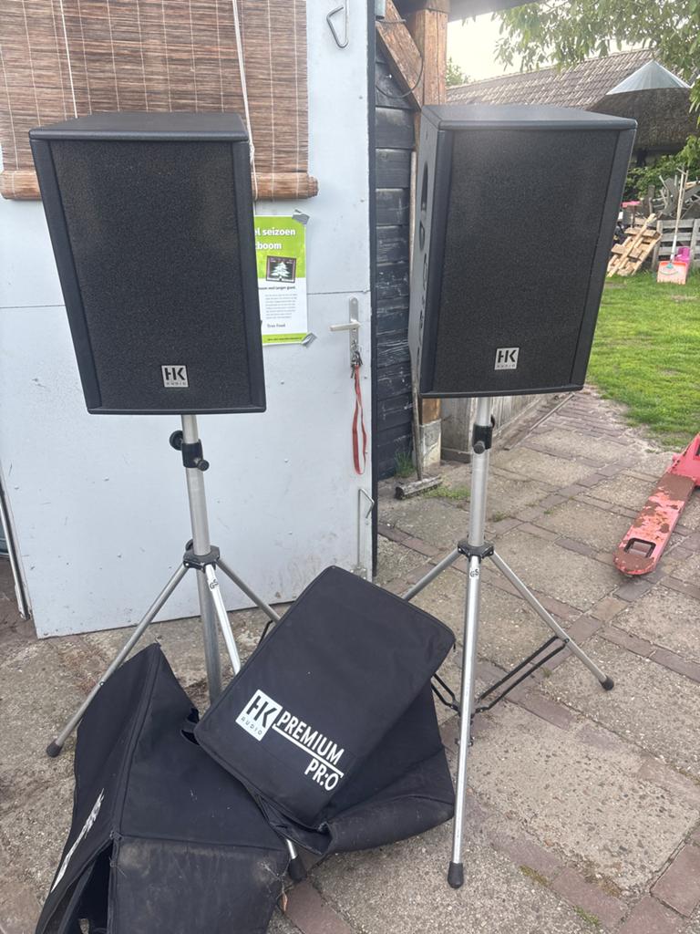 HK Audio PR:O 12 A Actieve Luidspreker, Audio, Tv en Foto, Luidsprekers, Gebruikt, 120 watt of meer, Front, Rear of Stereo speakers
