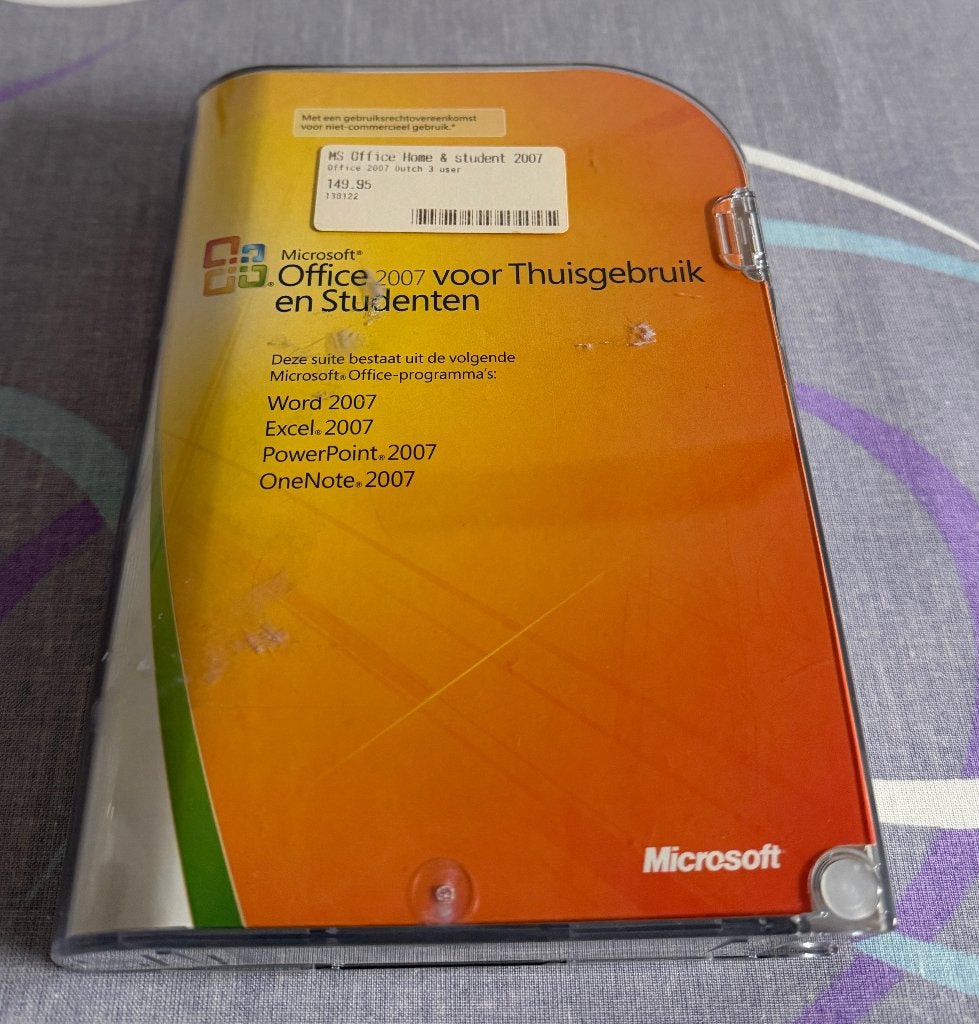 Microsoft Office 2007, Ophalen of Verzenden, Zo goed als nieuw