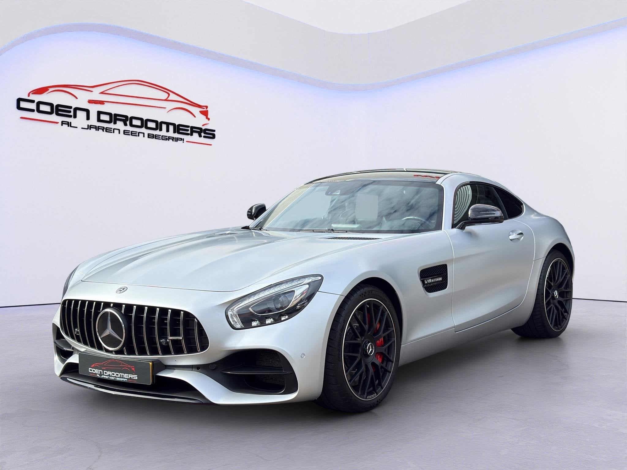 Mercedes-Benz AMG GT-S 4.0 /Apple Carplay/Lederen stoelen+me, Auto's, Automaat, Achterwielaandrijving, Gebruikt, Leder en Stof