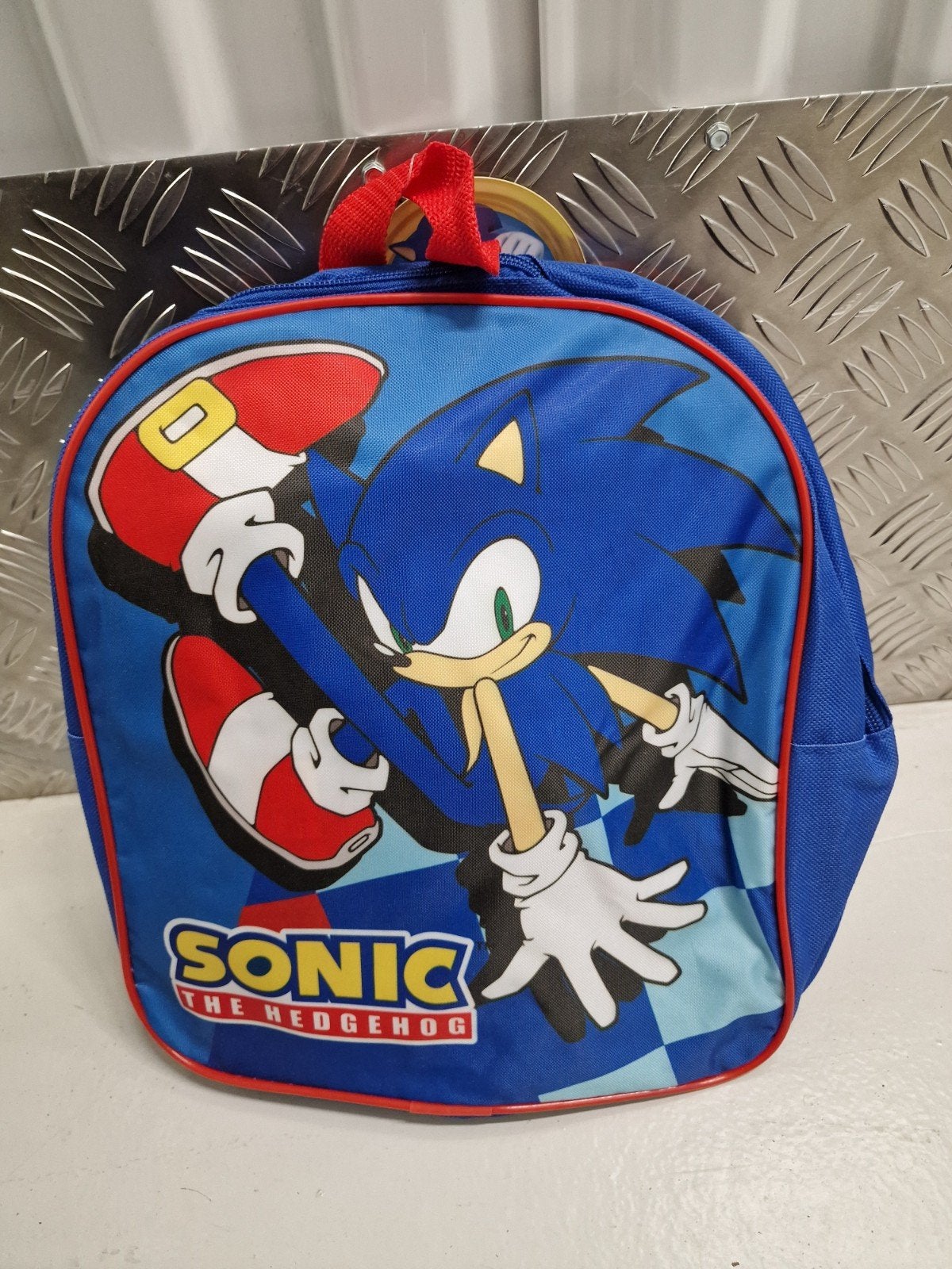 Sonic the Hedgehog Kinderrugzak - Blauw/Rood, Ophalen of Verzenden, Blauw, Rugtas