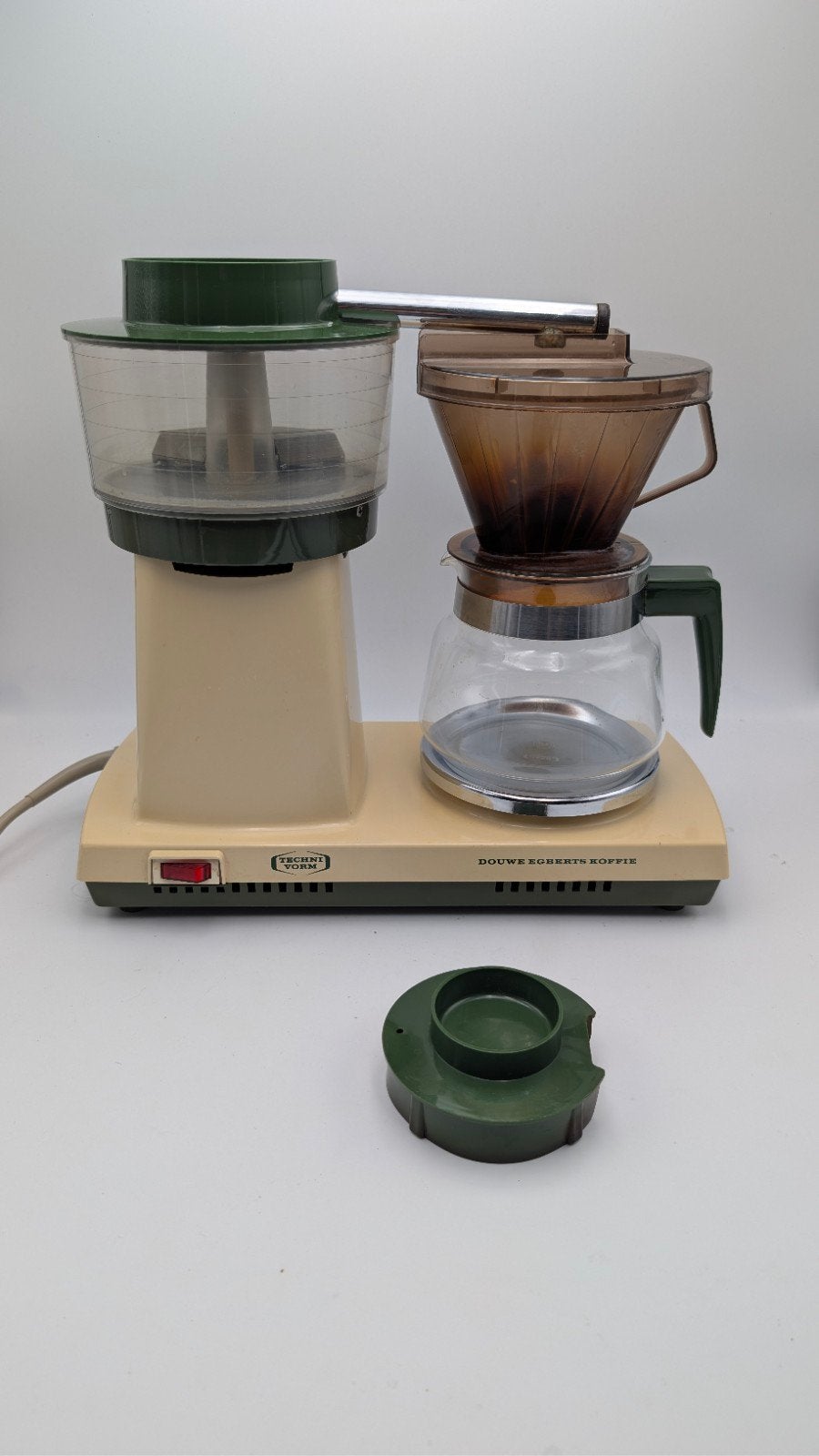 Technivorm Model 71 Douwe Egberts - Vintage Moccamaster, 4 tot 10 kopjes, Ophalen of Verzenden, Gebruikt, Koffiemachine