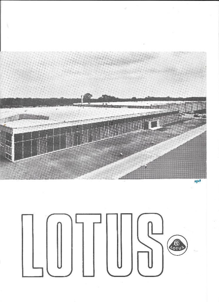 LOTUS Company-introductiefolders, Ophalen of Verzenden, Zo goed als nieuw, Overige merken