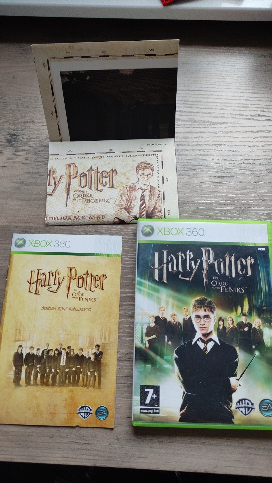 Harry Potter en de orde van Feniks xbox doos (geen spel), Avontuur en Actie, 1 speler, Ophalen of Verzenden, Zo goed als nieuw