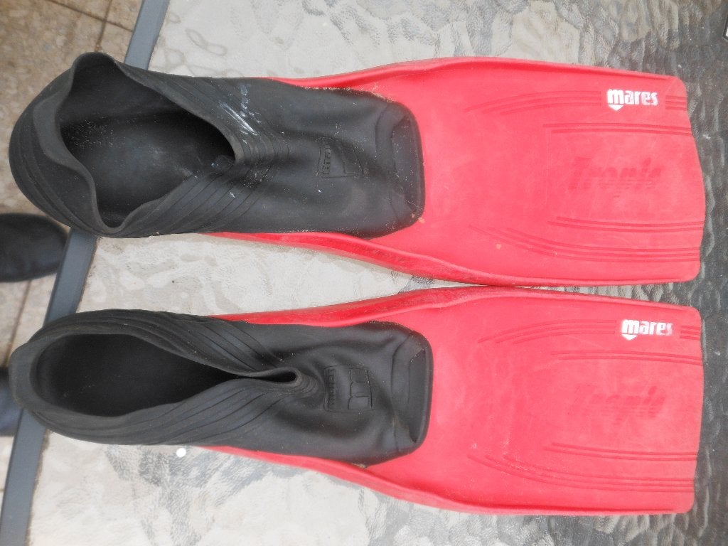 Mares Snorkelvinnen - Maat 35-36, Ophalen, Gebruikt, Snorkelvinnen