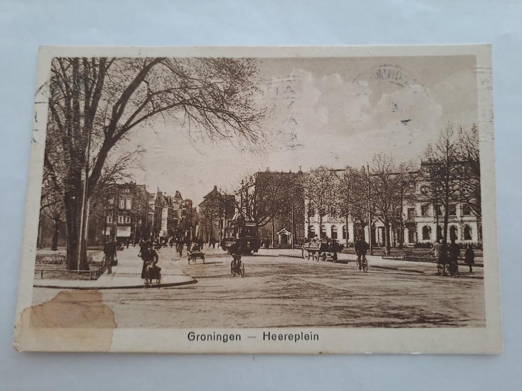 Groningen,  Heereplein, Ophalen of Verzenden, Voor 1920, Groningen