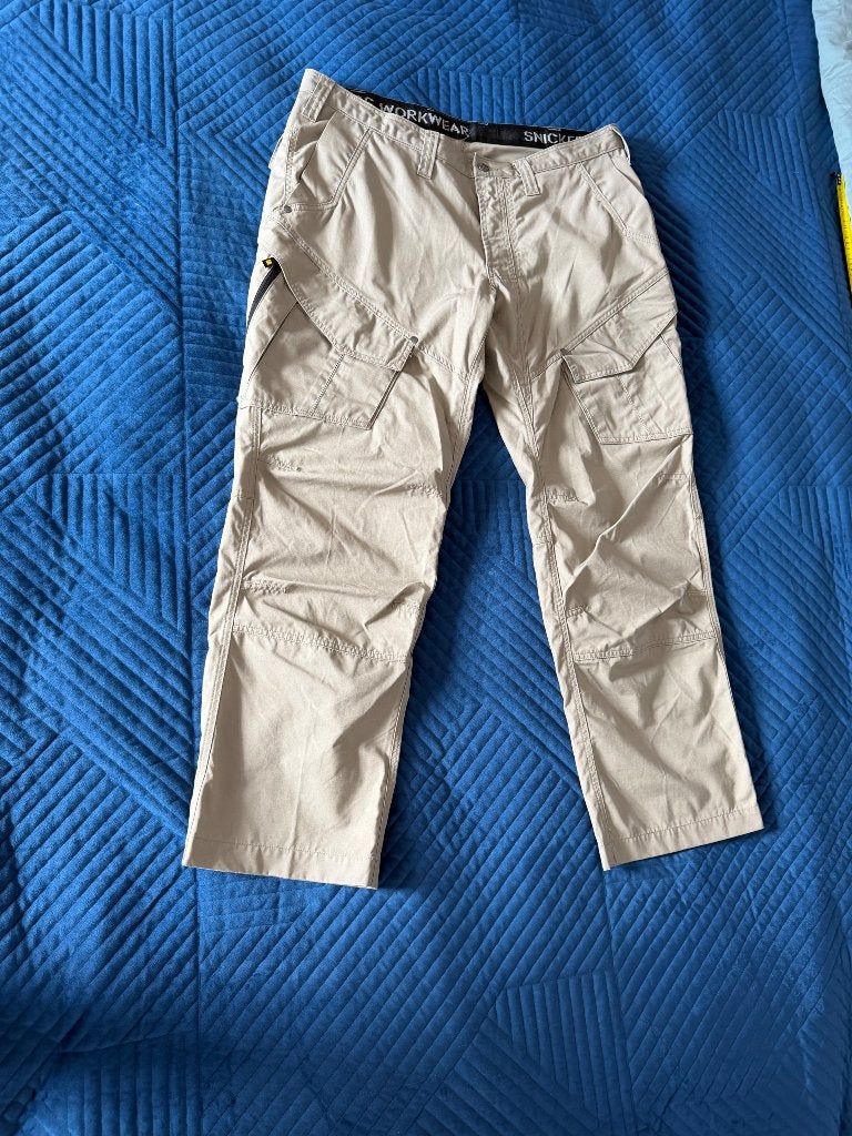 Snickers Workwear heren werkbroek – maat 56 (XL/XXL), Kleding | Heren, Ophalen of Verzenden, Nieuw, Maat 56/58 (XL), Beige