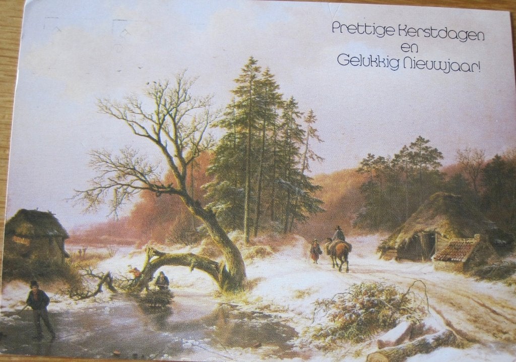 Prettige Kerstdagen - winterlandschap van Koekoek, Verzenden, 1980 tot heden, Gelopen, Overige thema's