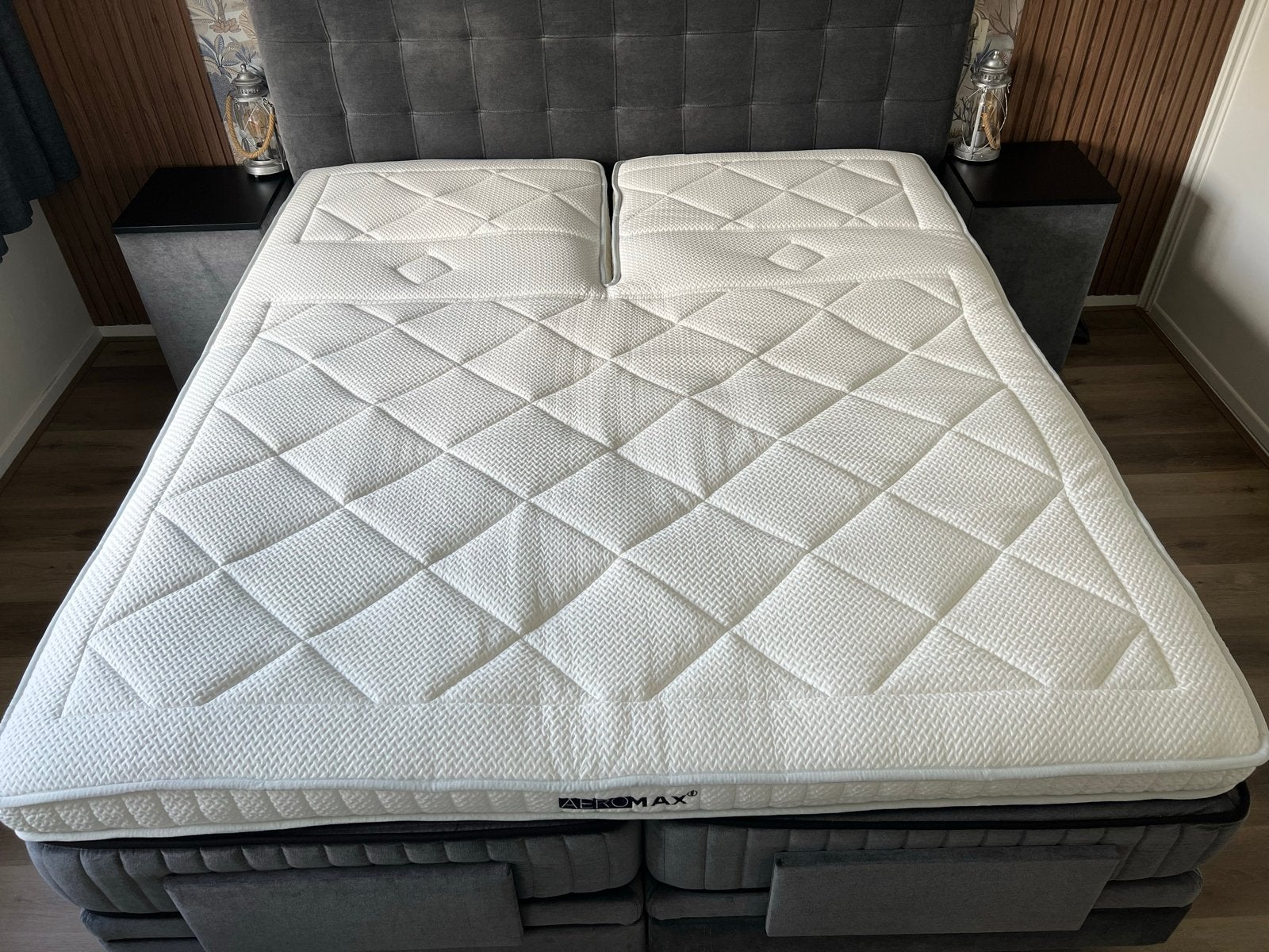 Aeromax Comfort I Split-Topper 180x210 - Zo goed als nieuw, Ophalen, 210 cm, Tweepersoons, Zo goed als nieuw