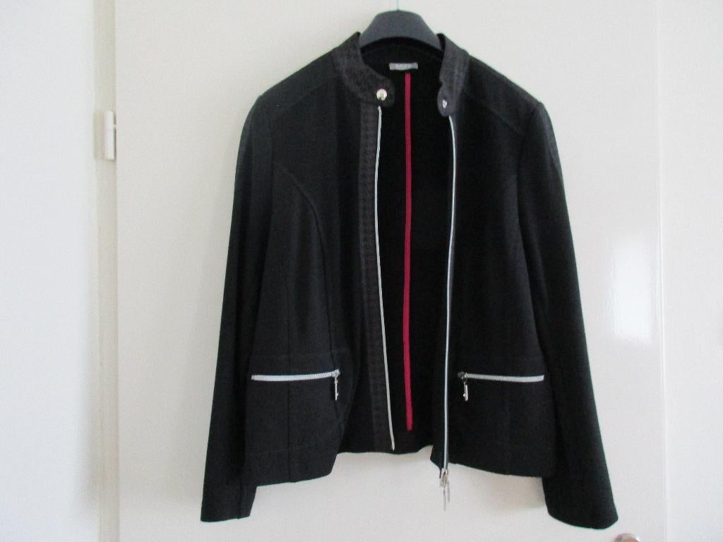 Nieuw zwart vestjasje maat 42 merk RABE, Kleding | Dames, Truien en Vesten, Nieuw, Maat 42/44 (L), Zwart, Verzenden