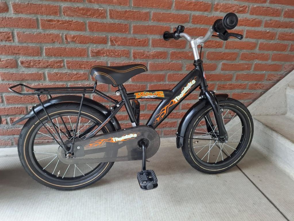 Volare Thombike Kinderfiets - Jongens - 16 inch, Ophalen, Terugtraprem, Gebruikt, Minder dan 16 inch