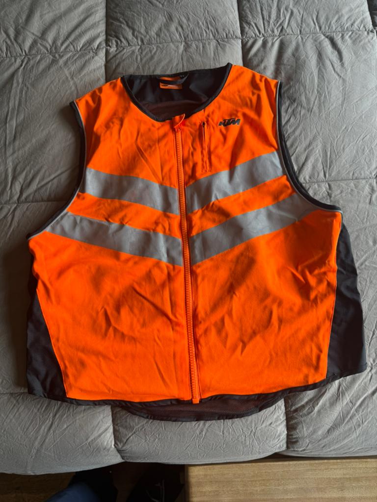 KTM veligheidsvest oranje maat L, Ophalen of Verzenden, Zo goed als nieuw