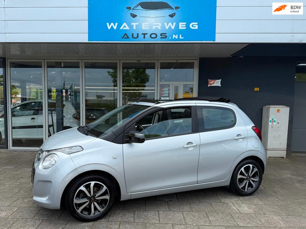 Citroen C1 1.0 VTi Airscape CABRIO|CAMERA|LEER|PDC UNIEK!, Auto's, Citroën, Bedrijf, Te koop, C1, ABS, Achteruitrijcamera, Airbags