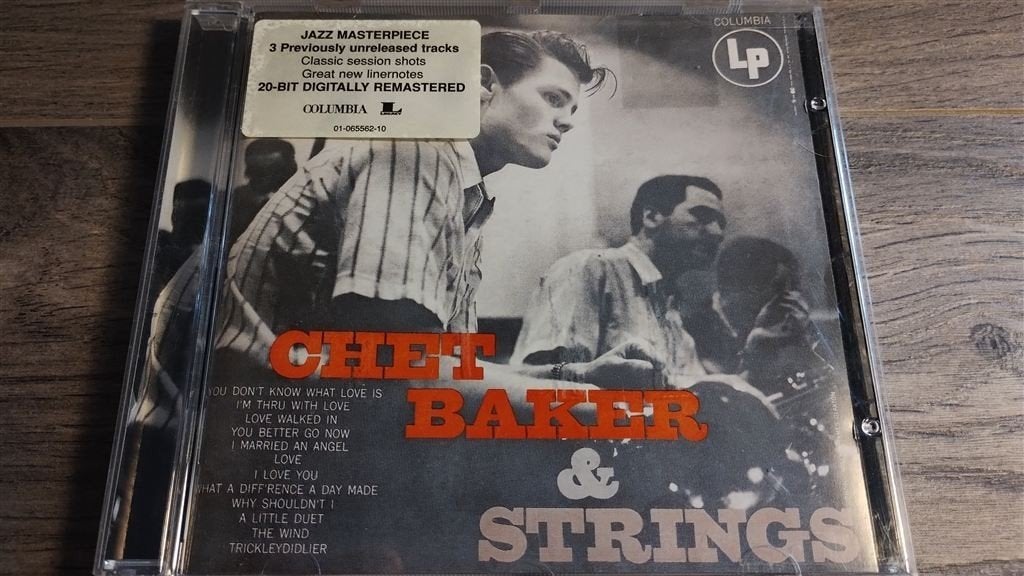 Chet Baker & Strings, Ophalen of Verzenden, Zo goed als nieuw, Jazz