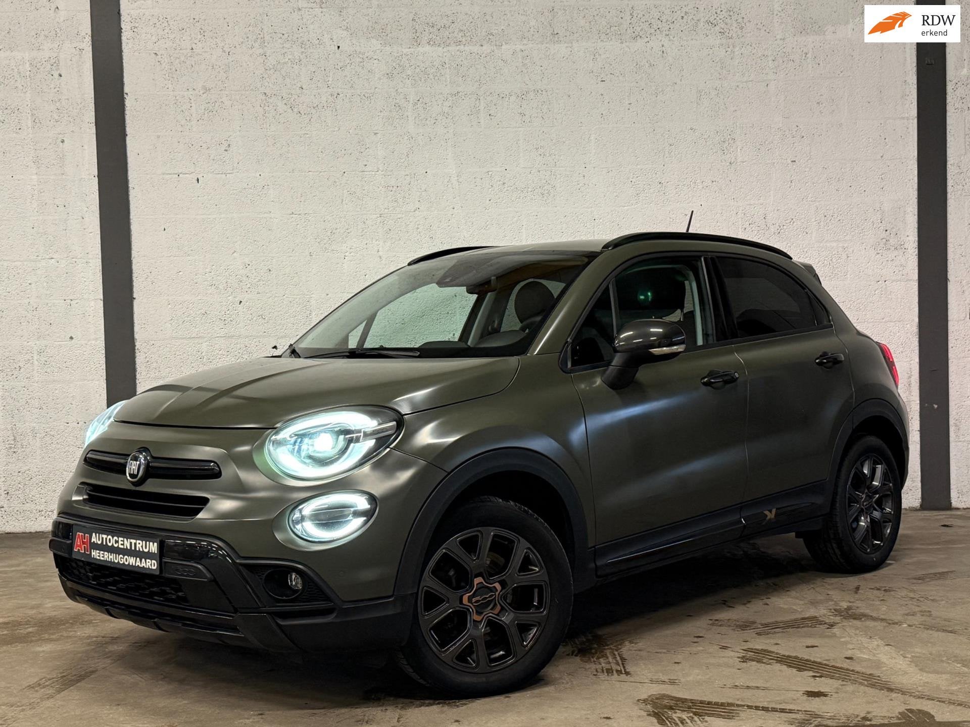 Fiat 500 X Cross 1.3 GSE AUT|Navi|LED|Carplay|Cruise|Deaeler, Auto's, Fiat, Dealer onderhouden, 15 km/l, Gebruikt, 4 cilinders