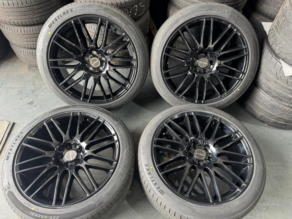 21” VW Amarok Nieuwe Velgen en Zomer Banden 5x120 255/45/21, 255 mm, Banden en Velgen, Nieuw, Zomerbanden