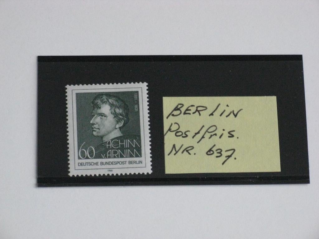 Duitsland Berlijn Michel catalogus Nummer 637, Ophalen of Verzenden, BRD, Postfris