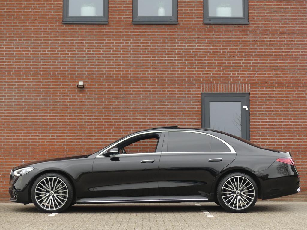 Mercedes-Benz S-Klasse 400d 4MATIC Lang AMG Line Full Option, Auto's, Mercedes-Benz, Automaat, 15 km/l, Euro 6, 2925 cc