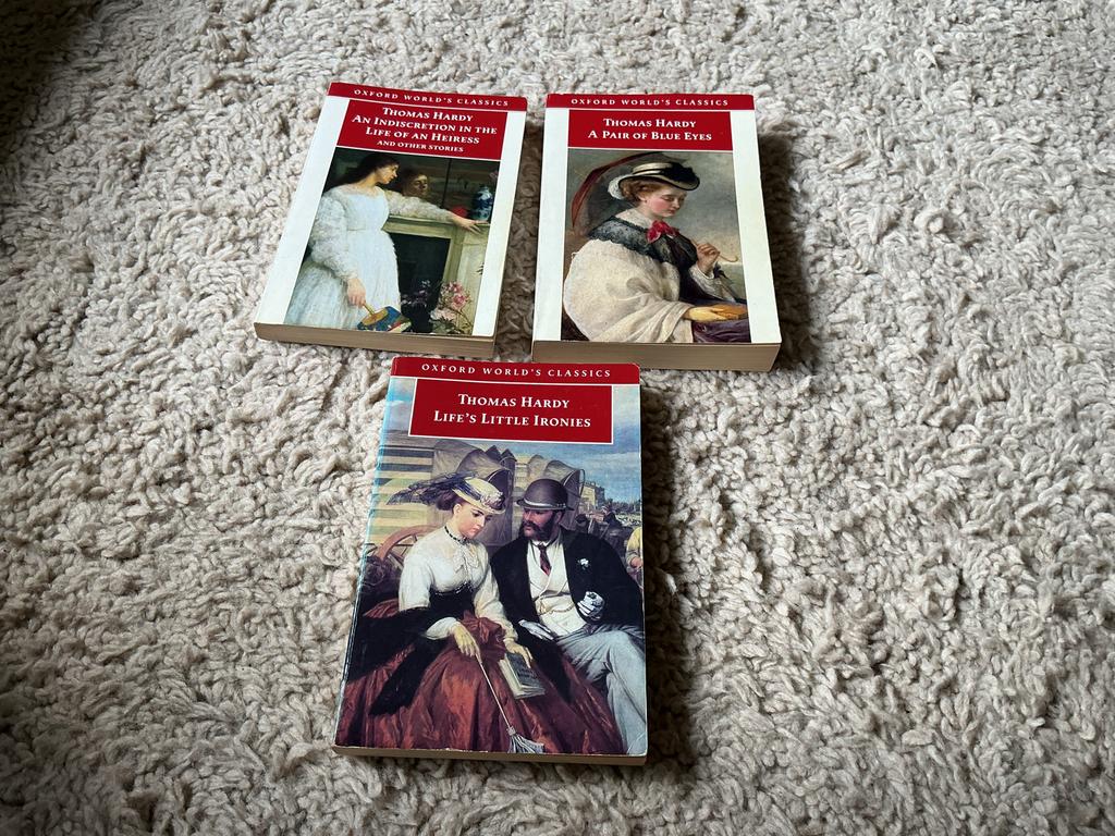 Thomas Hardy boeken - 3 stuks opbrengst giro 555, Boeken, Ophalen of Verzenden, Zo goed als nieuw, Wereld overig