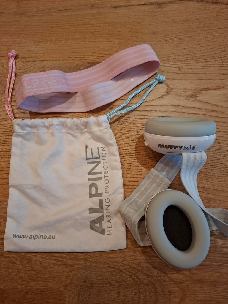 Alpine Muffy Baby gehoorbescherming voor baby's, Ophalen of Verzenden, Zo goed als nieuw